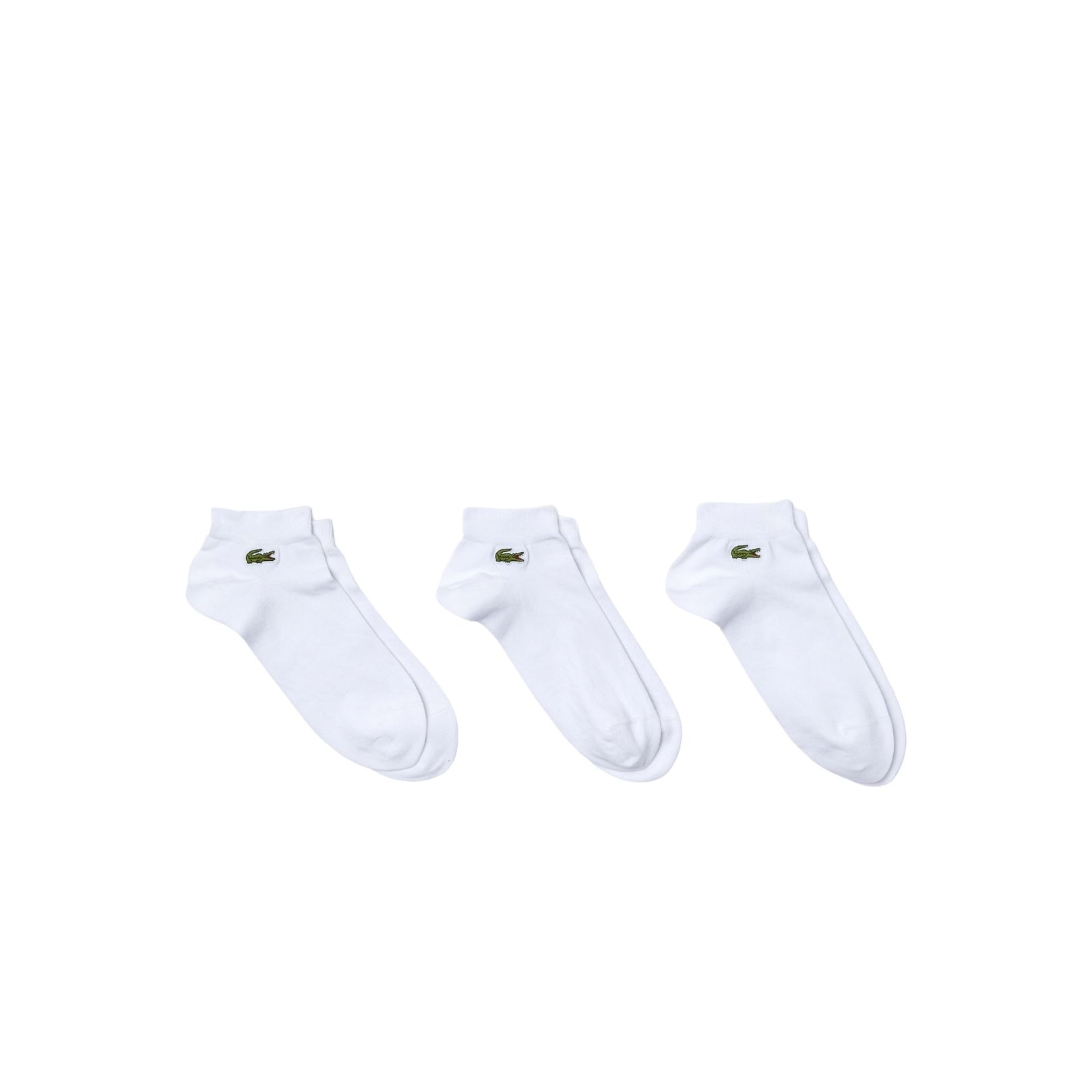 10: Lacoste Sport Low-Cut Cotton Strømper 3-Pak Hvid